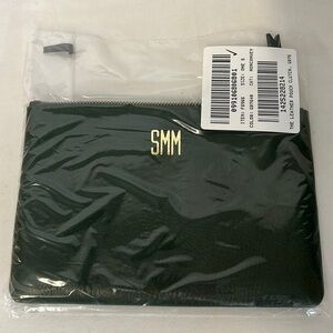 Madewell The Leather Pouch Clutch, F6966 Green